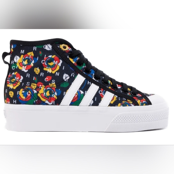 Adidas Nizza "Thebe Magugu" Limited Edition Colorful Platform Sneakers, New Sz:8 - Picture 5 of 8